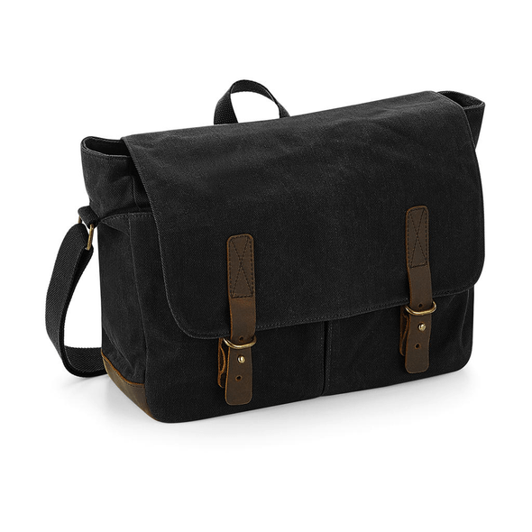 Bolso bandolera Heritage de lona encerada Bolso bandolera Heritage de lona encerada